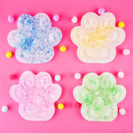 ROB FIGURINA SQUISHY 13.5CM 165G LABUTA DE PISICA GLITTER 54954 [1]