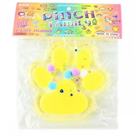 ROB FIGURINA SQUISHY 14CM 180G LABUTA DE PISICA GLITTER 54956 [2]