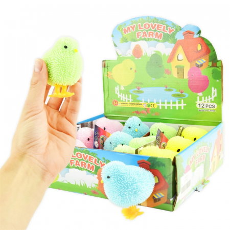 Squishy - ROB FIGURINA SQUISHY 7.5CM PUI DE GAINA DIVERSE CULORI 41243