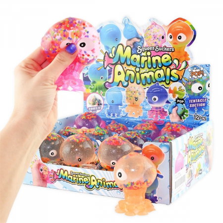 ROB FIGURINA SQUISHY 9CM CALAMAR CU MARGELE SQUID SUCTION 41200 [1]