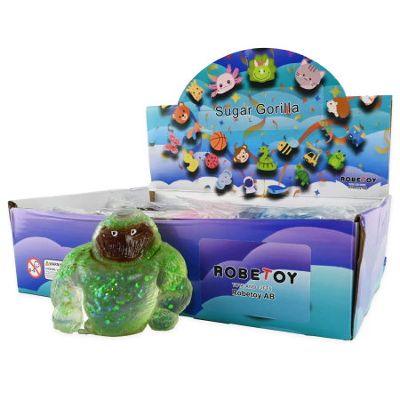 FIGURINA SQUISHY SUGAR 10CM GORILA GLITTER 41064 [1]