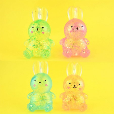 ROB FIGURINA SQUISHY SUGAR 10CM IEPURAS GLITTER 54199 [1]