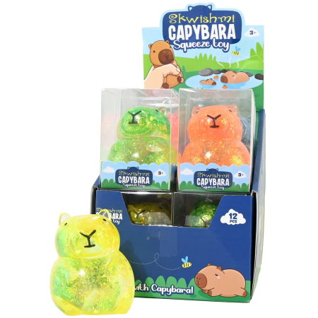 FIGURINA SQUISHY SUGAR 7CM CAPYBARA GLITTER 41052 [1]