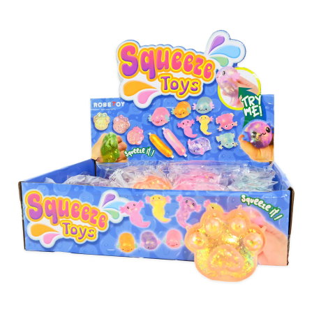 FIGURINA SQUISHY SUGAR 7CM LABA DE PISICA GLITTER 41083 [1]