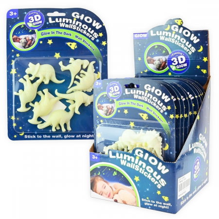 Articole Funny - ROB FIGURINE DINOZAURI 7CM 7/SET GLOW IN THE DARK 70016