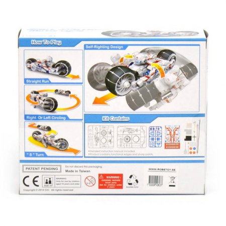 ROB KIT CREATIV ASAMBLARE MOTOCICLETA SOLARA ROBOT 21CM 50803 [2]