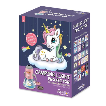 Import - LANTERNA PROIECTOR CAMPING COPII 24 IMAGINI UNICORN 26029