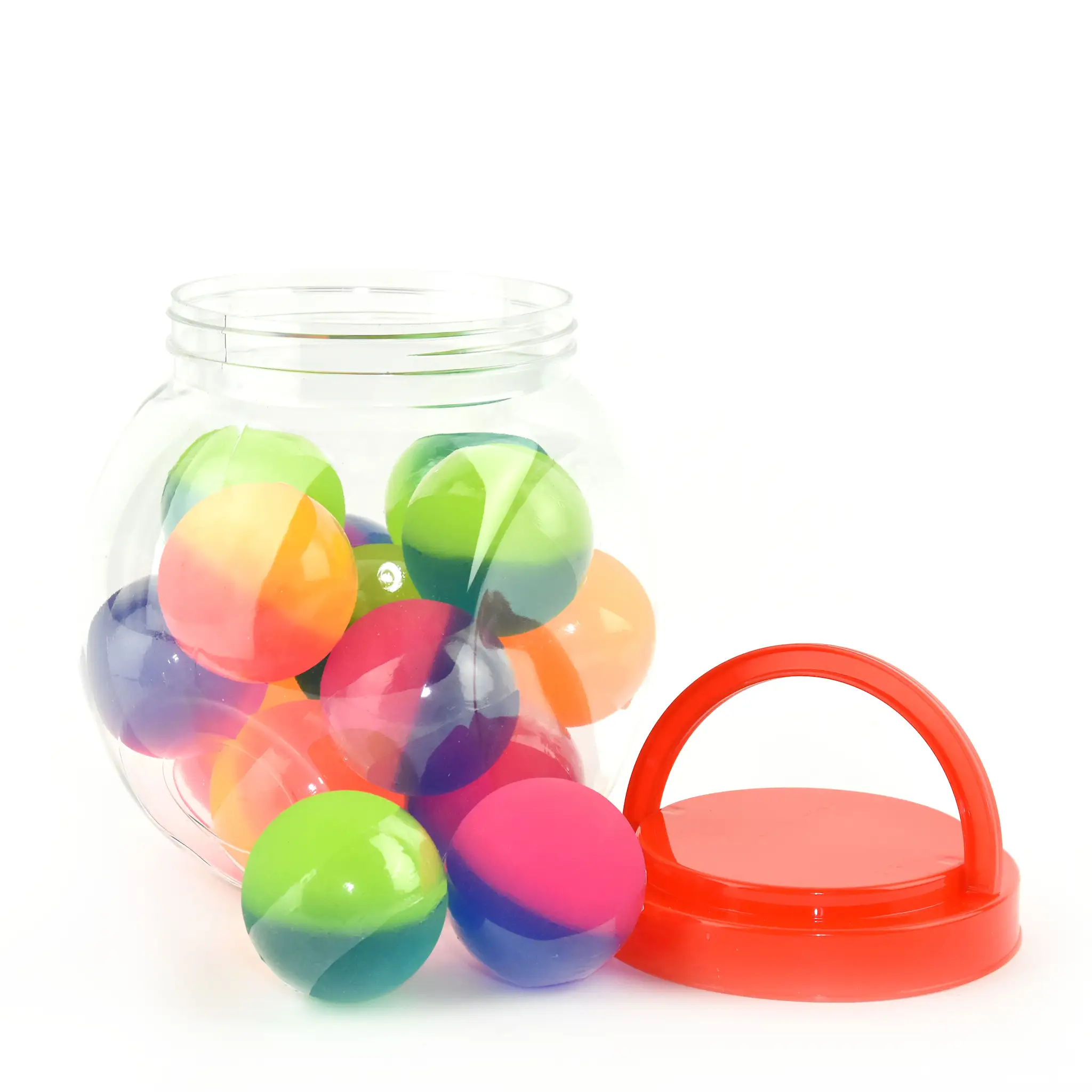 Mingiuță Săritoare Culori Curcubeu Neon 6cm [1]