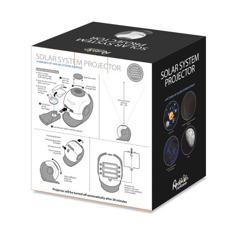 PROIECTOR LUMINA DE NOAPTE 4 DISCURI SISTEMUL SOLAR 26032 [2]