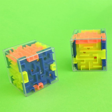 Jucarii Educative - ROB PUZZLE IQ CUB MAGIC 4CM 28753