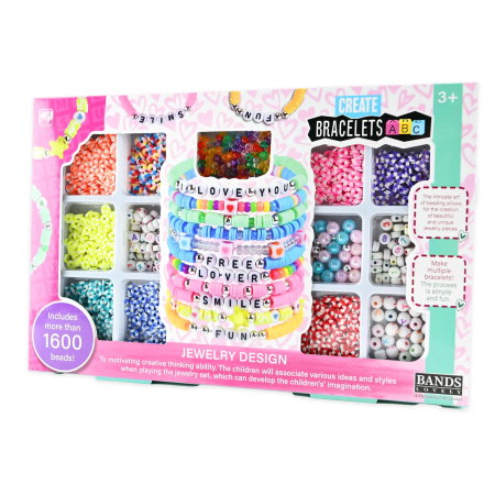 Seturi Creative pentru Copii - SET CREATIV MARGELE ASORTATE 1600/SET 30279