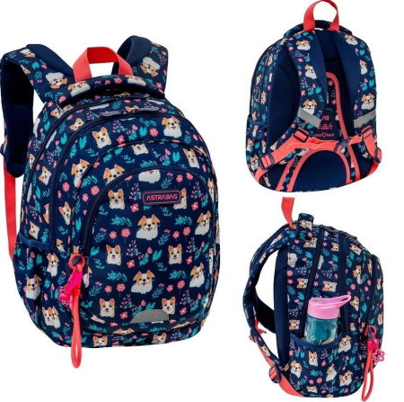 Rucsac Scolar 3 Compartimente Astrabag Dear Puppy AB330 [10]