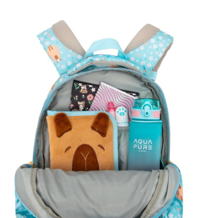 Rucsac Scolar 3 Compartimente Astrabag Fluffy Capy AB330 [6]