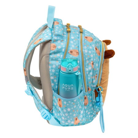 Rucsac Scolar 3 Compartimente Astrabag Fluffy Capy AB330 [1]