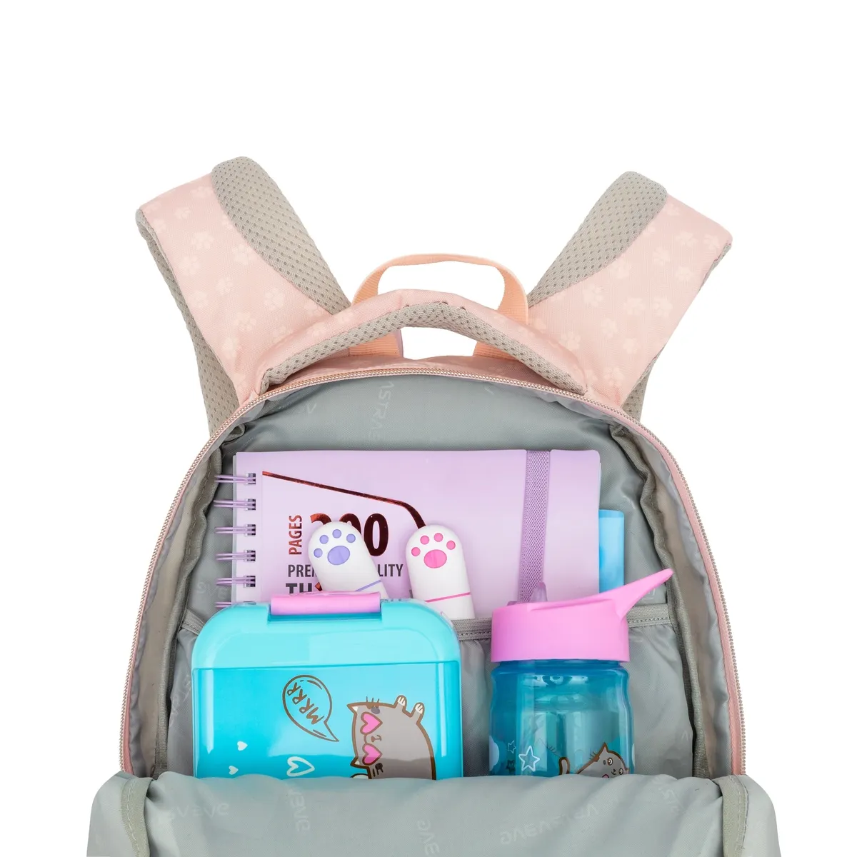Rucsac Scolar 3 Compartimente Astrabag Fluffy Puppy AB330 [2]