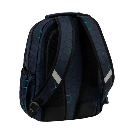 Rucsac Scolar 3 Compartimente Green Element AB200 [4]