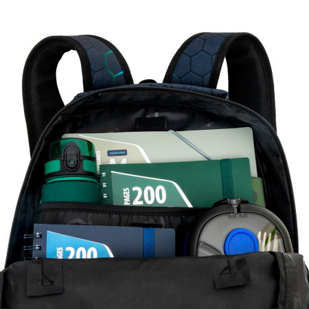 Rucsac Scolar 3 Compartimente Green Element AB200 [8]