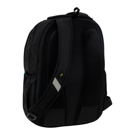 Rucsac Scolar 3 Compartimente Head Black Green Blue AB200 [2]