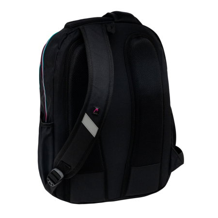 Rucsac Scolar 3 Compartimente Head Black Pink Mint AB200 [6]