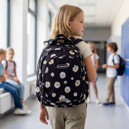 Rucsac Scolar 3 Compartimente Head Daisy AY300 [2]