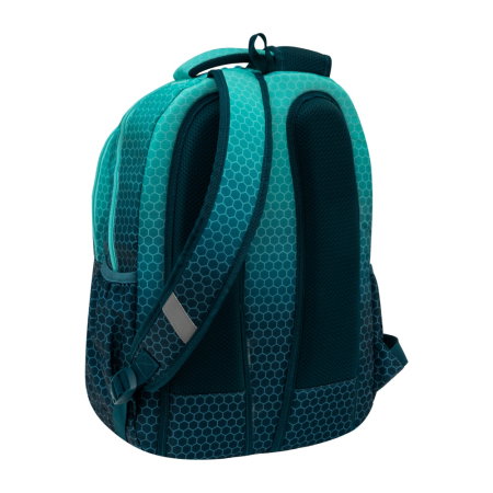 Rucsac Scolar 3 Compartimente Hexagon Lagoon AB200 [1]
