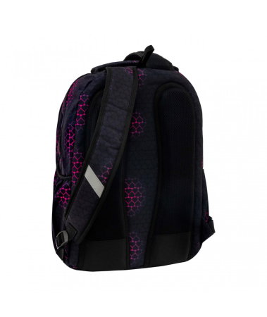 Rucsac Scolar 3 Compartimente Pink Hearts AB200 [1]