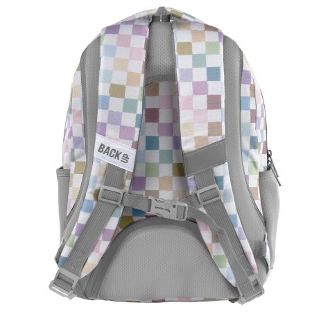 Rucsac Școlar BackUP 3 Compartimente Pastel Checkered [5]