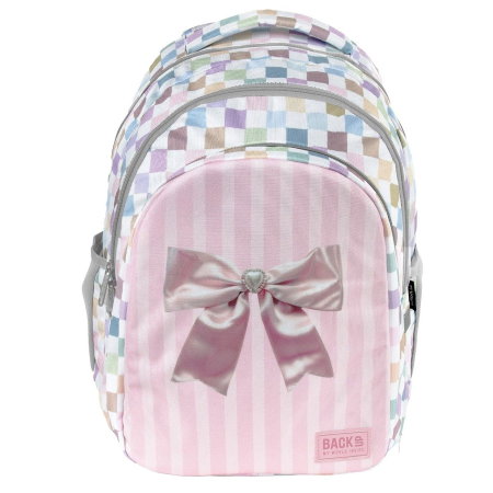 Rucsac Școlar BackUP 3 Compartimente Pastel Checkered [1]