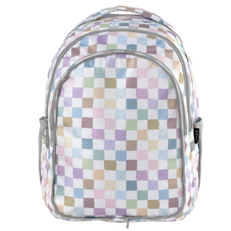 Rucsac Școlar BackUP 3 Compartimente Pastel Checkered [3]