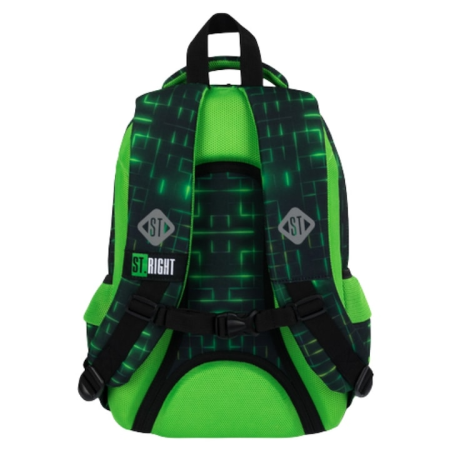 RUCSAC SCOLAR ST.RIGHT 3 COMPARTIMENTE BP-26 NEON PAD 681714 [4]