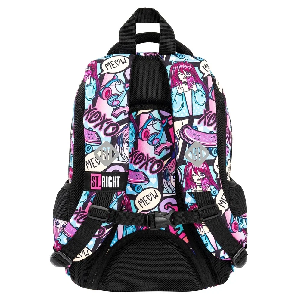 Rucsac pentru scoala St.Right BP-26 Manga Girl 20L IPB [2]
