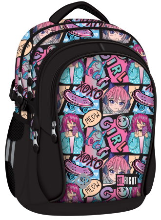RECHIZITE SCOLARE IPB - Rucsac St.Right BP-01 Manga Girl 23L - 301094