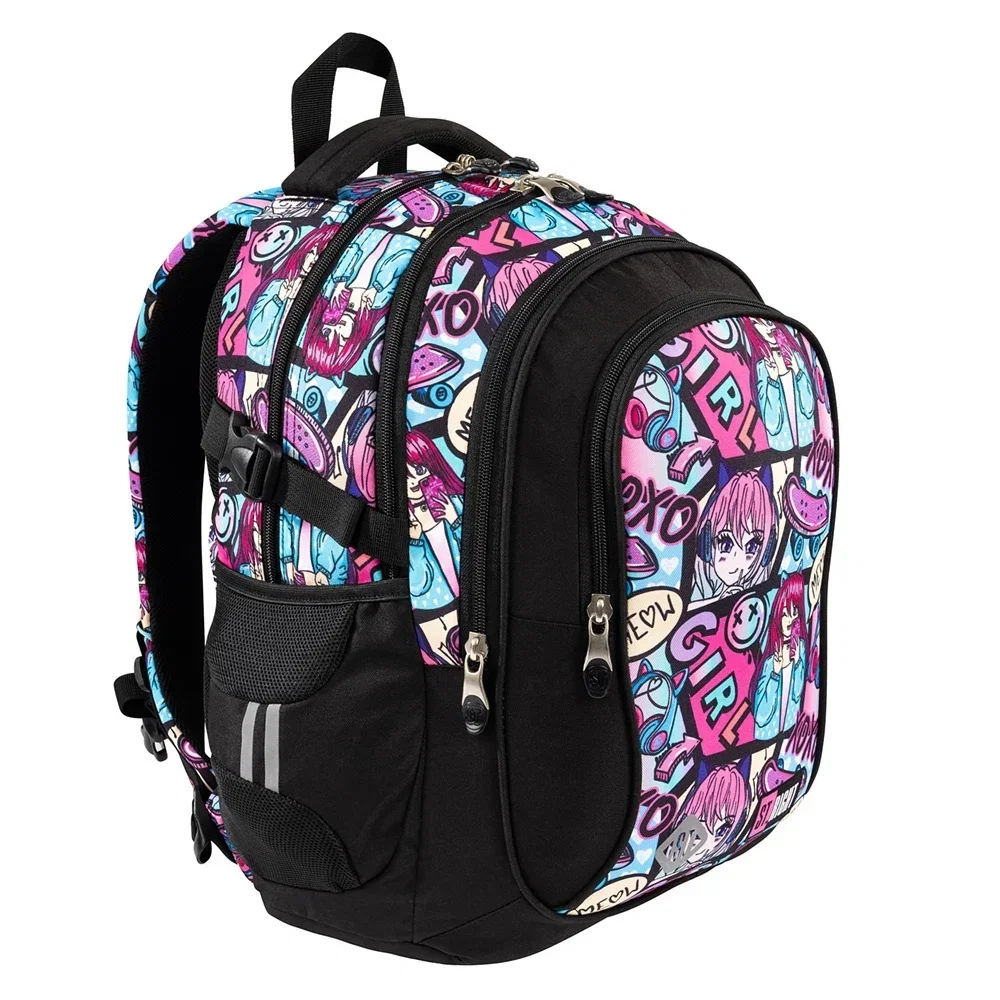 Ghiozdane, Rucsacuri, Trolere - Rucsac Fete St.Right Manga Girl 23L cu 4 compartimente