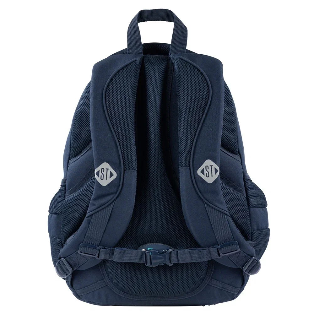 Rucsac Scolar St.Right 4 Compartimente BP-04 Blue T-Rex 683565 [2]