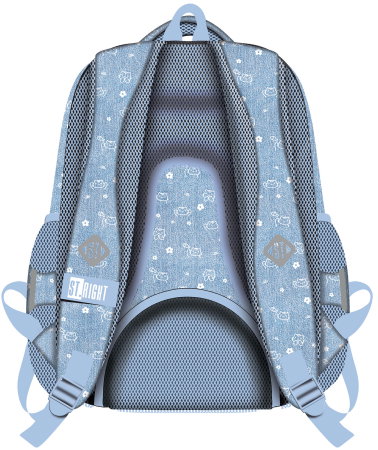 Rucsac Școlar St.Right BP-06 Meow Mood 23L - 301001 [1]