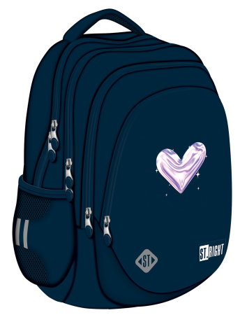 Ghiozdane, Rucsacuri, Trolere - Rucsac Școlar St.Right BP-06 Moonlight Heart 23L - 302145