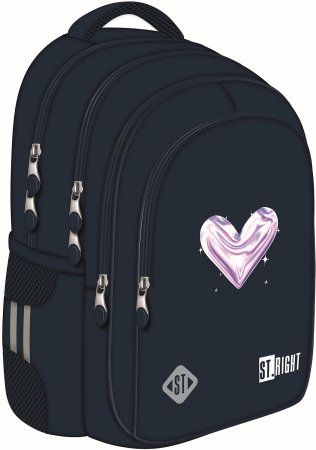 Ghiozdane, Rucsacuri, Trolere - Rucsac Școlar St.Right BP-58 Moonlight Heart 22L - 301063