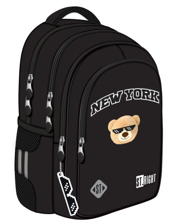 Ghiozdane, Rucsacuri, Trolere - Rucsac Școlar St.Right BP-58 NYC Mood 22L - 697371