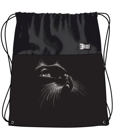 Saci de sport, Borsete - Sac Sport St.Right Black Cats 43x34cm - 697197
