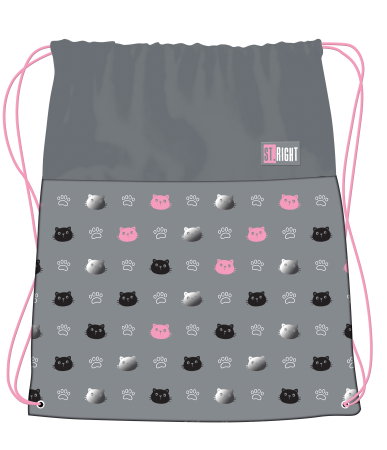RECHIZITE SCOLARE IPB - Sac Sport St.Right Kitty Paw 43x34cm - 301032