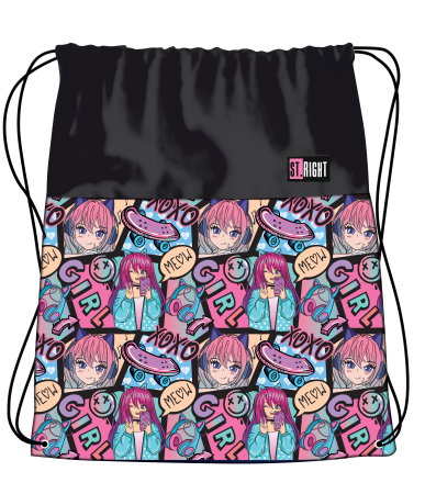 RECHIZITE SCOLARE IPB - Sac Sport St. Right Manga Girl 43x34cm - 301131