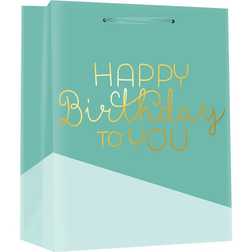 Sacoșă Cadou Happy Birthday 18x23x11cm - 157g [9]