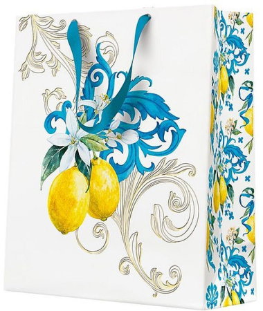 Sacose - SACOSA CADOU SICILIAN FLOWERS LEMON 20*25*10CM AGB1028703WK