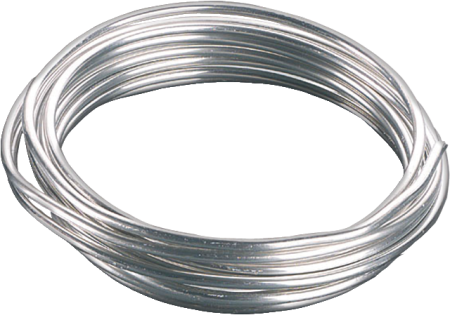 Snur, sarma, elastic, fir - Sarma Aluminiu Argintie 3mm x 3m KNORRprandell