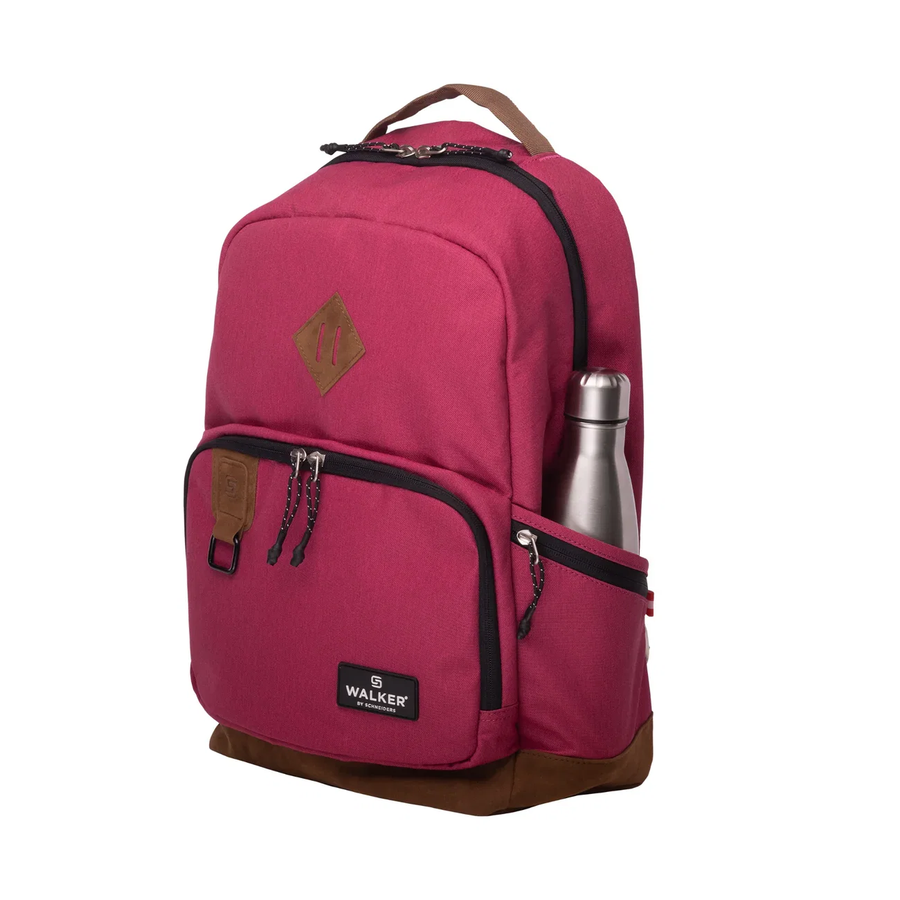 Ghiozdane, Rucsacuri, Trolere - SCH RUCSAC SCOLAR WALKER PURE ECO FRESH PINK 42154-452