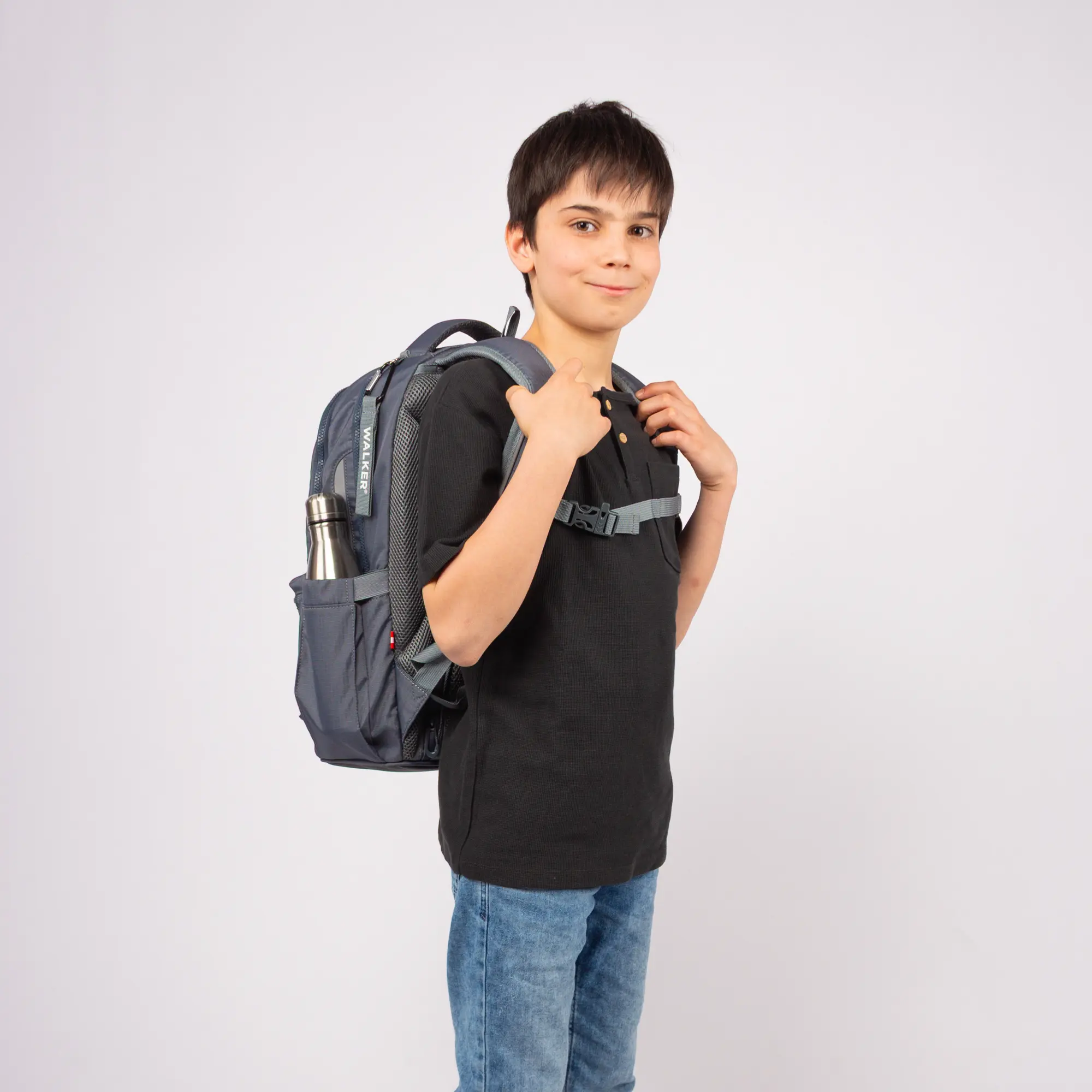 SCH RUCSAC SCOLAR WALKER REY STEEL GREY  42625-375 [9]