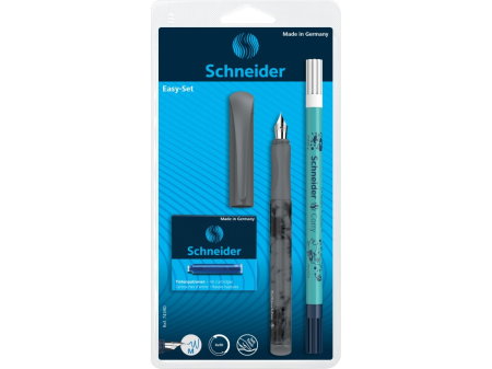SCR SET SCHNEIDER EASY STILOU CU PIC SI 6 CARTUSE  ALBASTRU-GRI 4679/257069 [1]