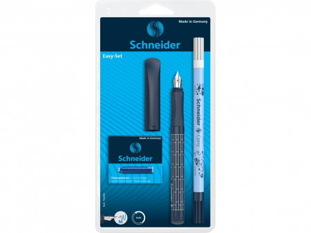 SCR SET SCHNEIDER EASY STILOU CU PIC SI 6 CARTUSE  ALBASTRU-GRI 4679/257069 [0]