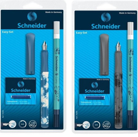 Stilouri si Rollere cu Cerneala - SCR SET SCHNEIDER EASY STILOU cu PIC si PATROANE 4679