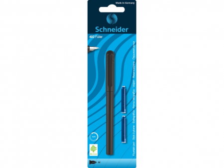 Stilouri si Rollere cu Cerneala - STILOU SCHNEIDER 402 UNICOLOR CU REZERVE MIX SD-012566/569/682